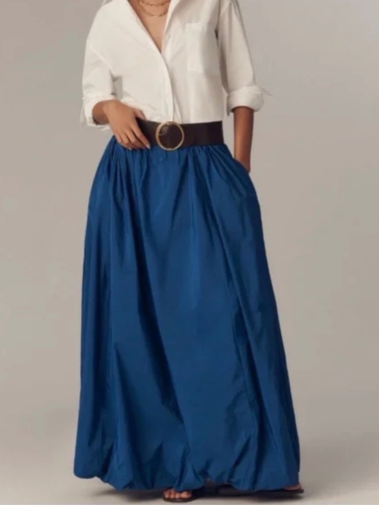 Anthropologie Dresses & Skirts - NWT Anthropologie Bubble-Hem Maxi Skirt, M